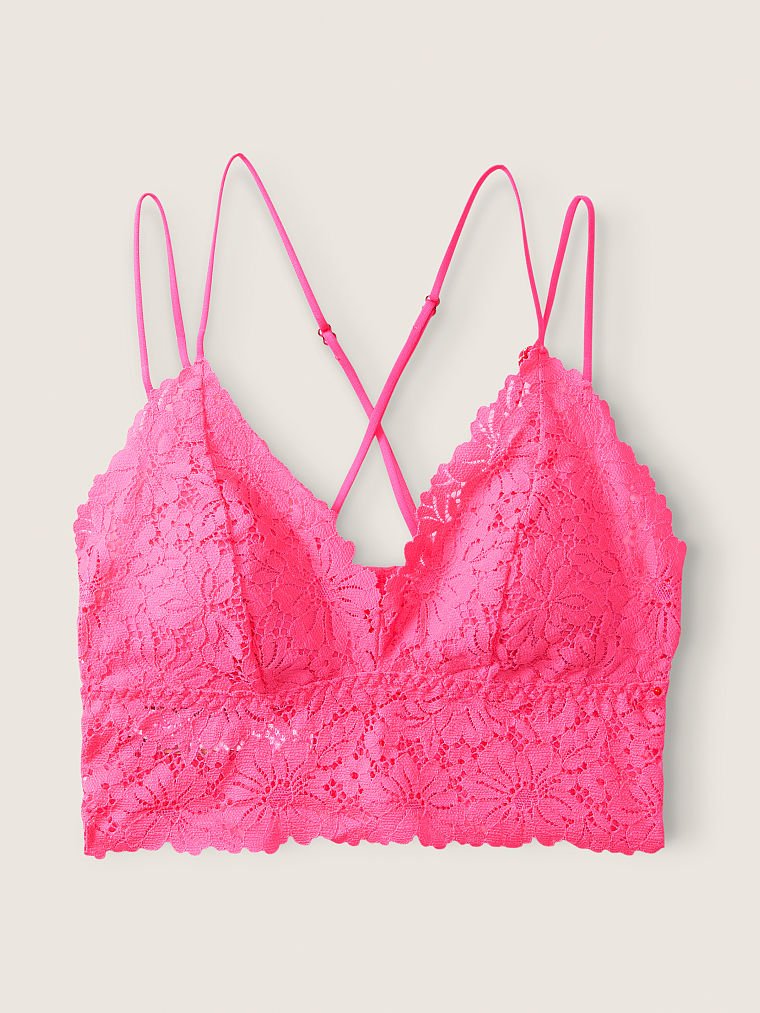 hot pink bralette