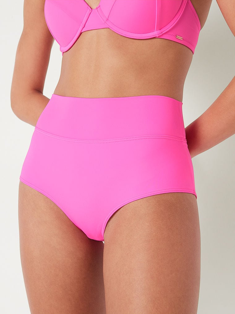 pink bikini bottoms full coverage