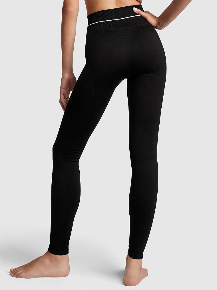 Buy Pink Seamless High Waist Leggings online in Dubai