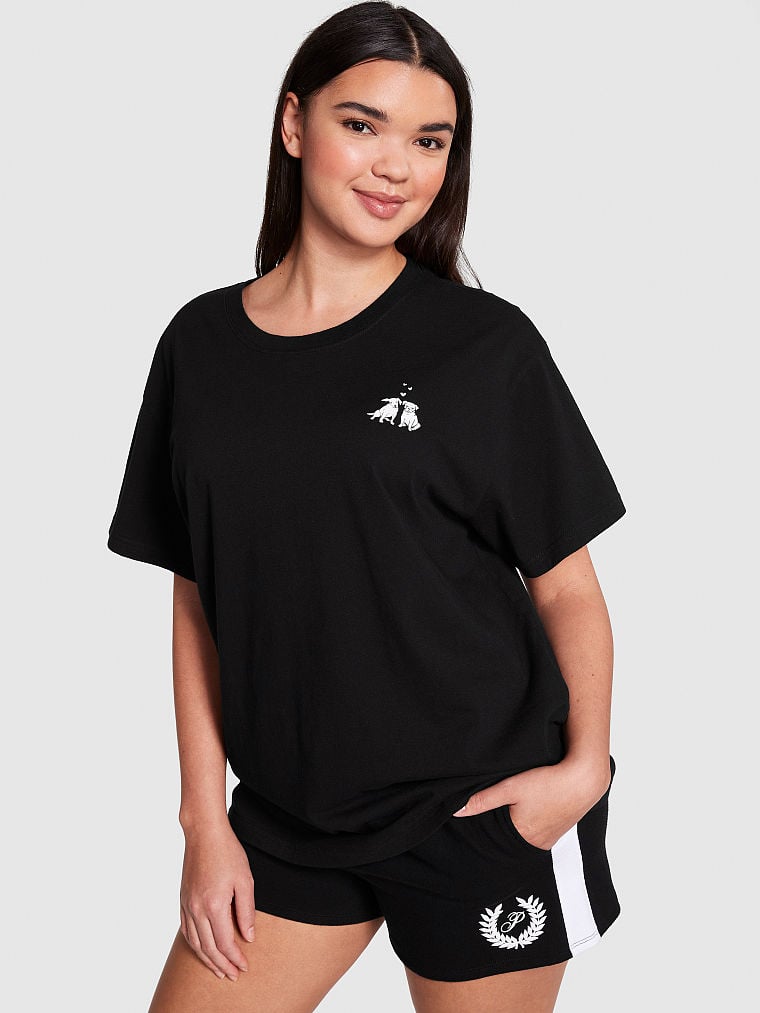 Oversized Short-Sleeve T-Shirt