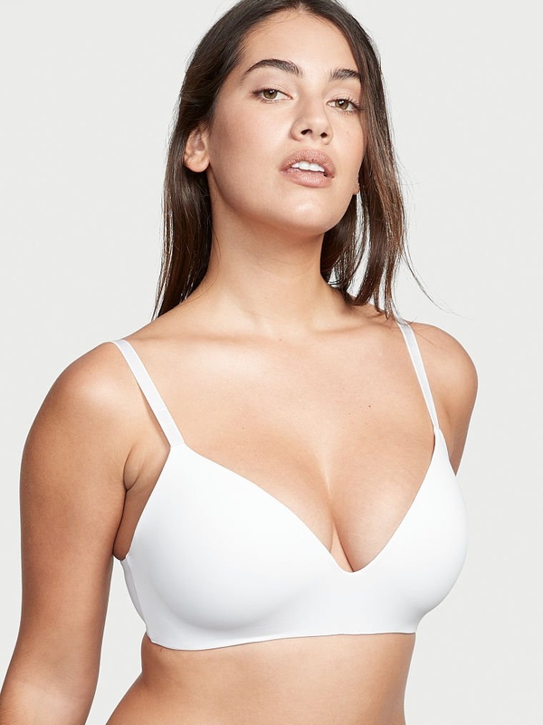 Women'S Wireless Bra Smoothing Comfort Wireless Lightly Lined T-Shirt Bra  Full Coverage Bra Secrets Perfectly Smooth Wirefree Bra Clear Back Bra With  Transition Straps 