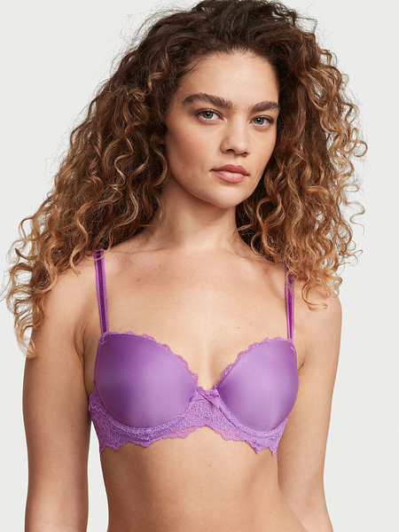 Buy Dream Angels Wicked Smooth & Lace Unlined Balconette Bra