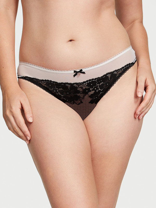 Buy Body By Victoria Lace-Front Thong Panty Online in Kuwait City
