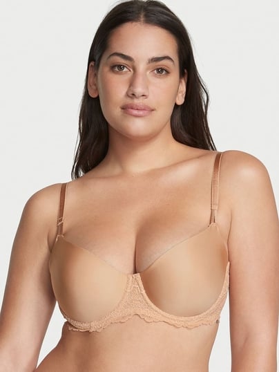 Buy Dream Angels Wicked Unlined Smooth & Lace Balconette Bra