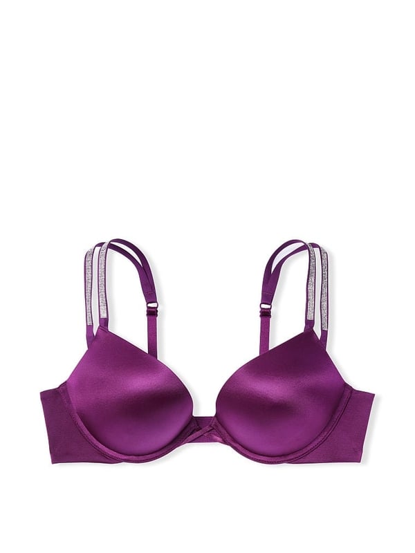 Victoria's Secret, Intimates & Sleepwear, Victorias Secret Pink Purple Push  Up Bra