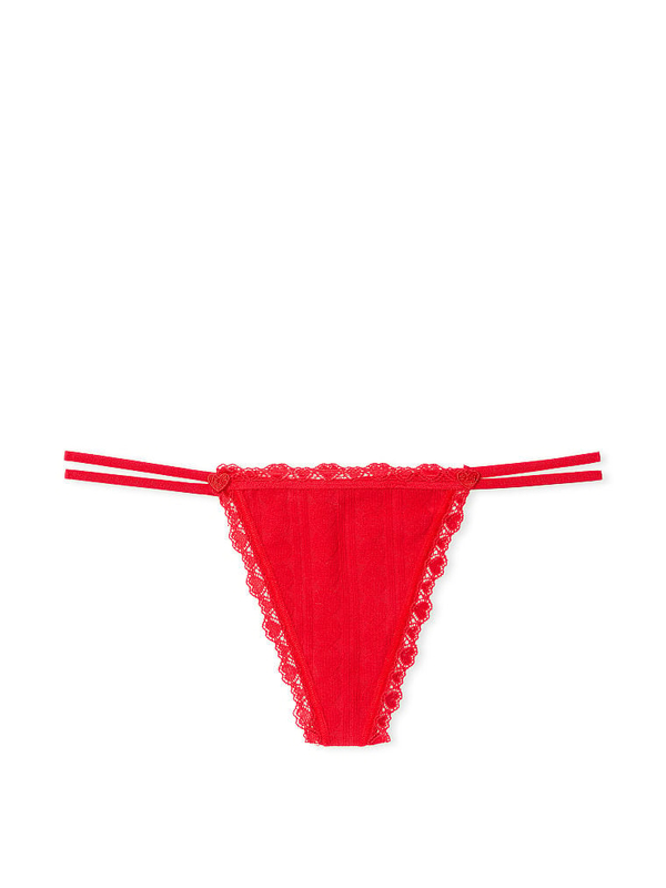 Buy Victoria's Secret Stretch Cotton V-String Panty Online in