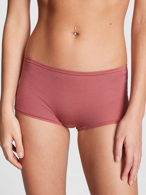 Buy Pink Cotton Boyshort Panty Online in Kuwait City